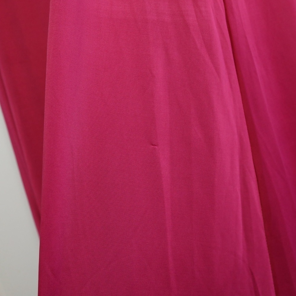 Barbie pink maxi tank dress One Size S M L XL stretch minimalist vintage resort - Picture 9 of 10